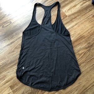 Black lululemon tank